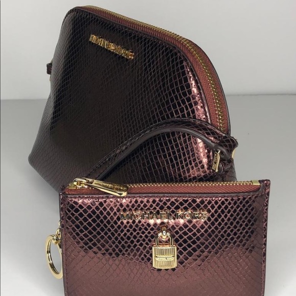 NWT Michael Kors Adele Crossbody&wallet set - Picture 3 of 8